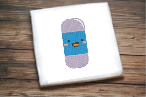 Charming Eraser: A Sweet, Smart Embroidery Design for Meaningful Gifts