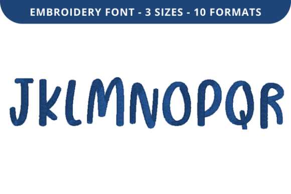 Lightness Font J to R: A Designer’s Real-World Stitch Test