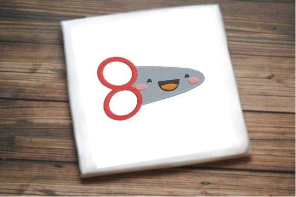 Smiling Scissors: A Cheerful Seasonal Embroidery Staple